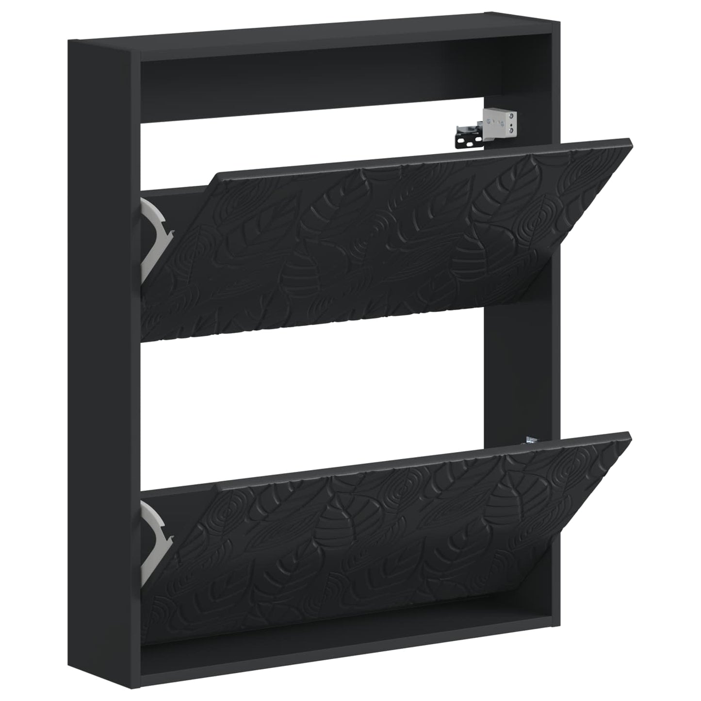 Wandgemonteerde Schoenkast DELFT 71 x 17 x 86 cm Bewerkt hout