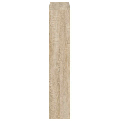 Wandgemonteerde Schoenkast DELFT 71 x 17 x 86 cm Bewerkt hout