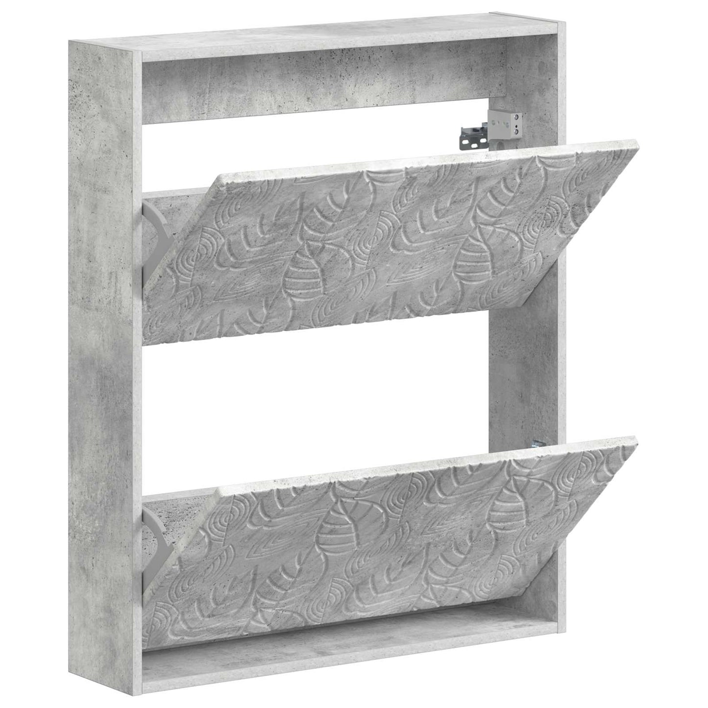 Wandgemonteerde Schoenkast DELFT 71 x 17 x 86 cm Bewerkt hout