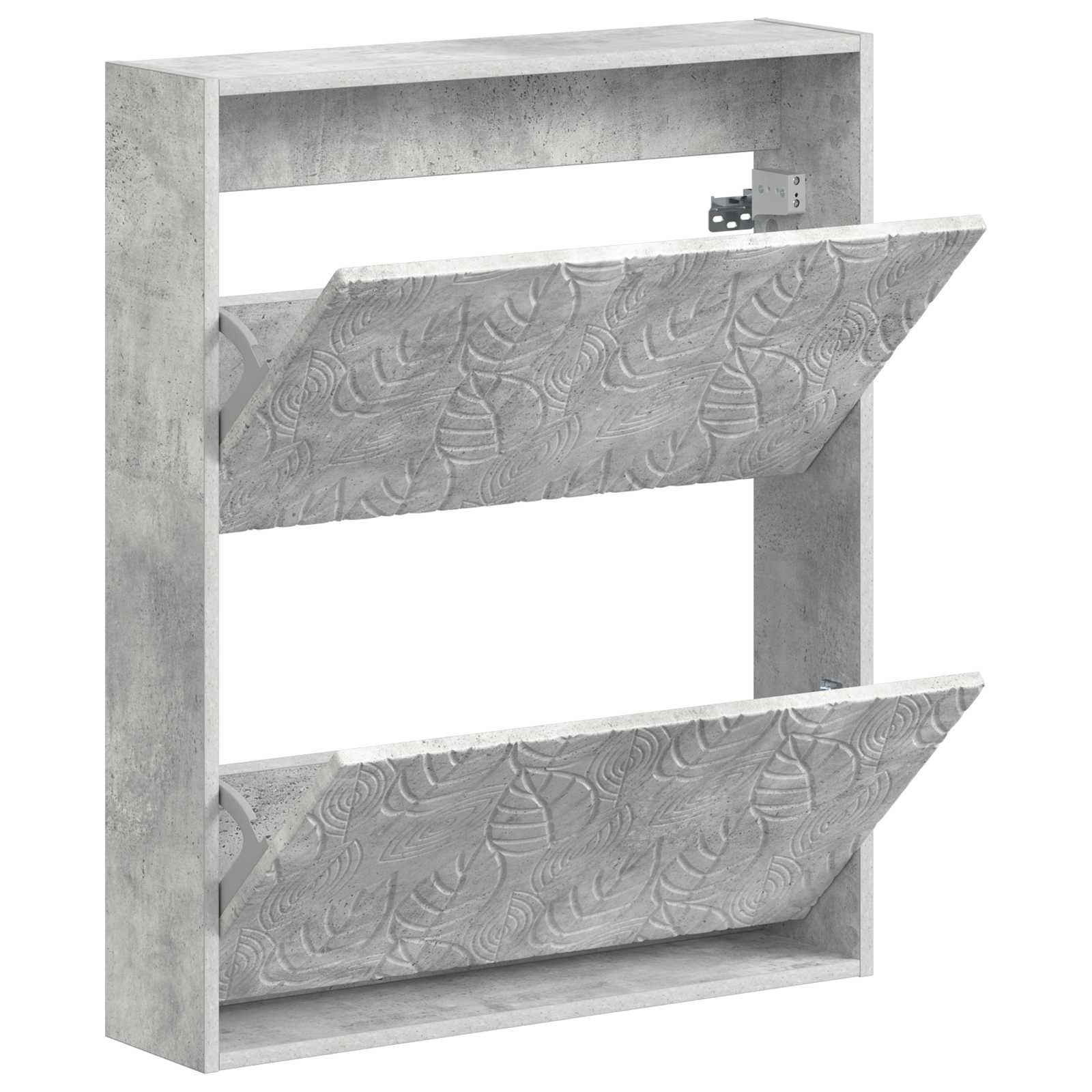 Wandgemonteerde Schoenkast DELFT 71 x 17 x 86 cm Bewerkt hout