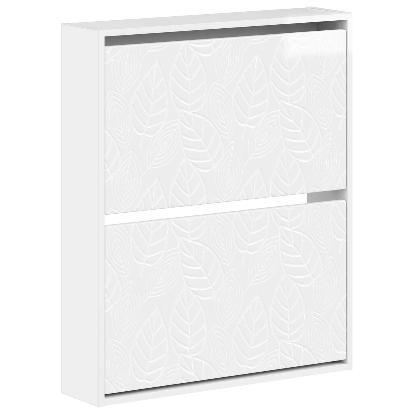 Wandgemonteerde Schoenkast DELFT 71 x 17 x 86 cm Bewerkt hout