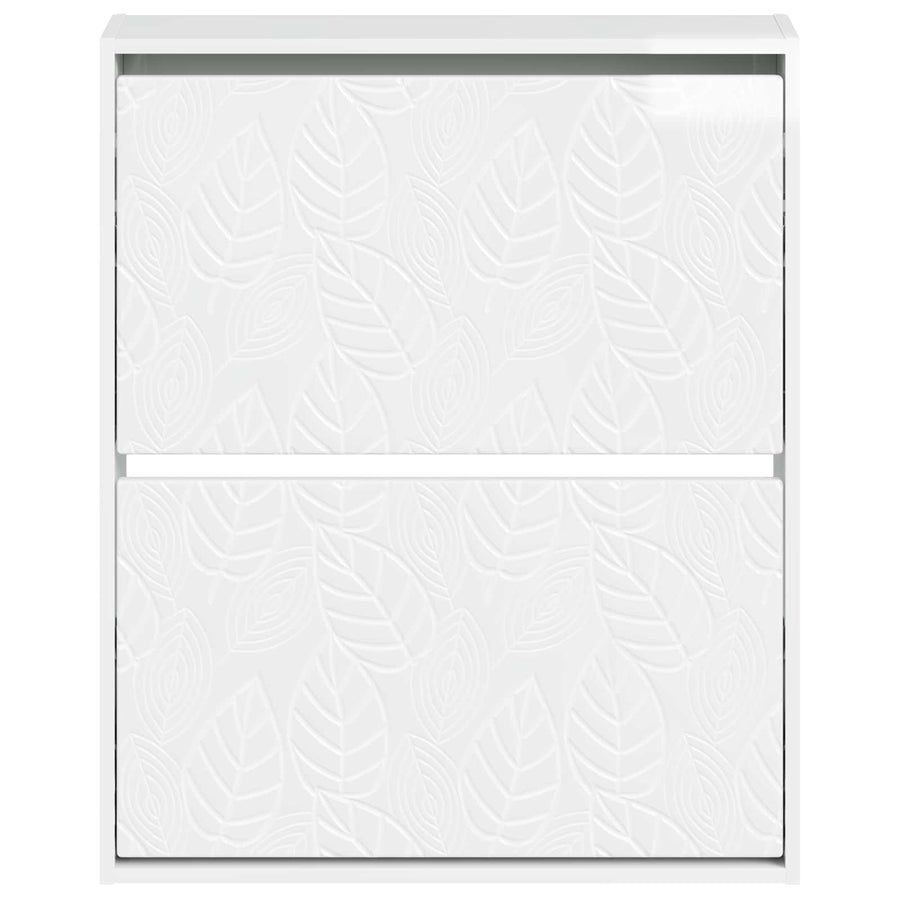 Wandgemonteerde Schoenkast DELFT 71 x 17 x 86 cm Bewerkt hout