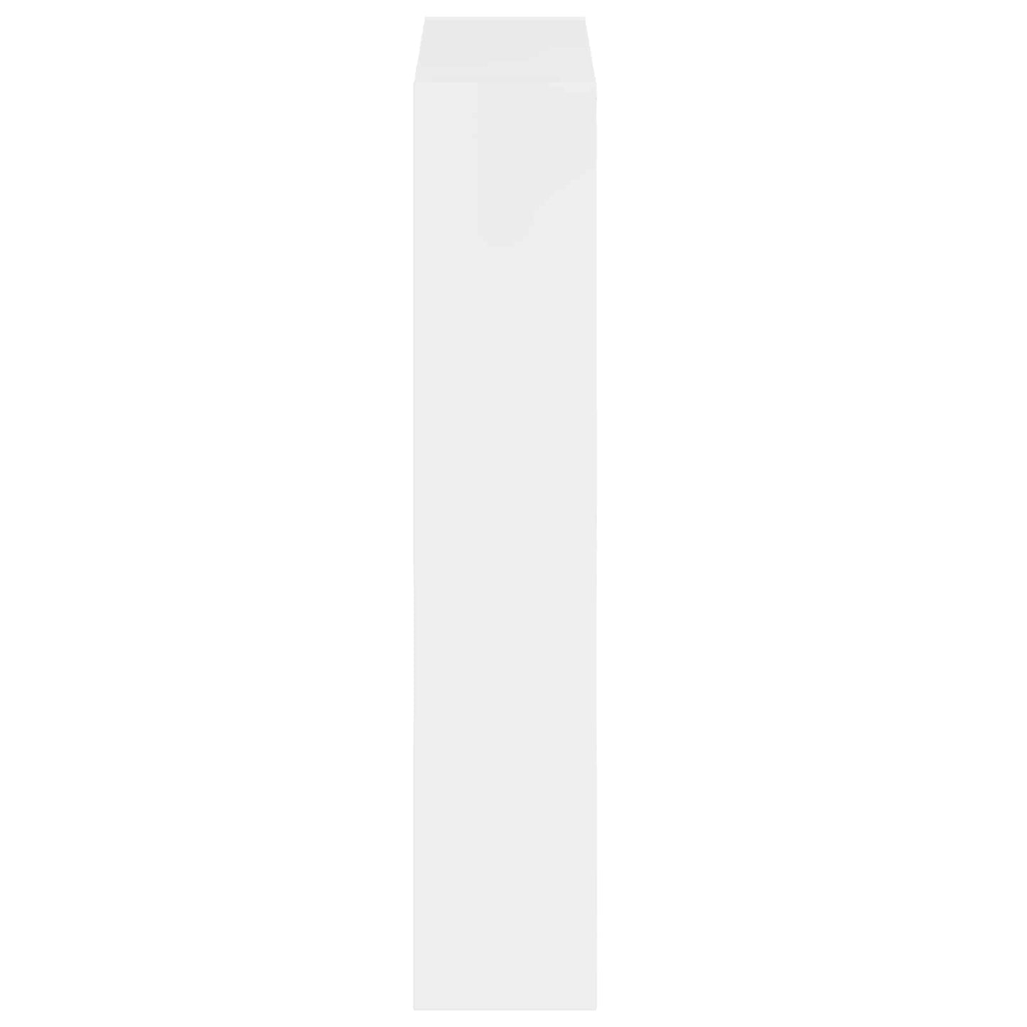 Wandgemonteerde Schoenkast DELFT 71 x 17 x 86 cm Bewerkt hout