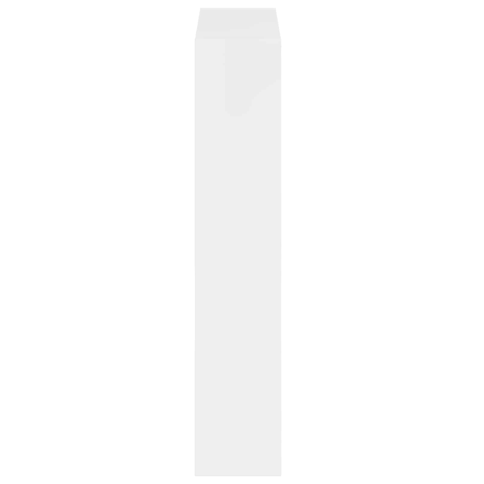 Wandgemonteerde Schoenkast DELFT 71 x 17 x 86 cm Bewerkt hout