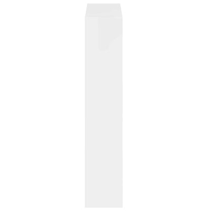 Wandgemonteerde Schoenkast DELFT 71 x 17 x 86 cm Bewerkt hout