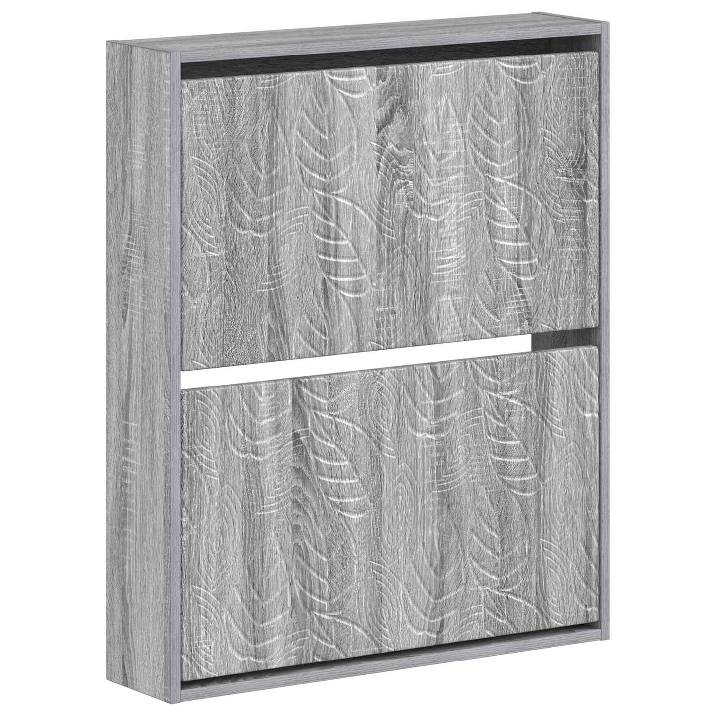 Wandgemonteerde Schoenkast DELFT 71 x 17 x 86 cm Bewerkt hout