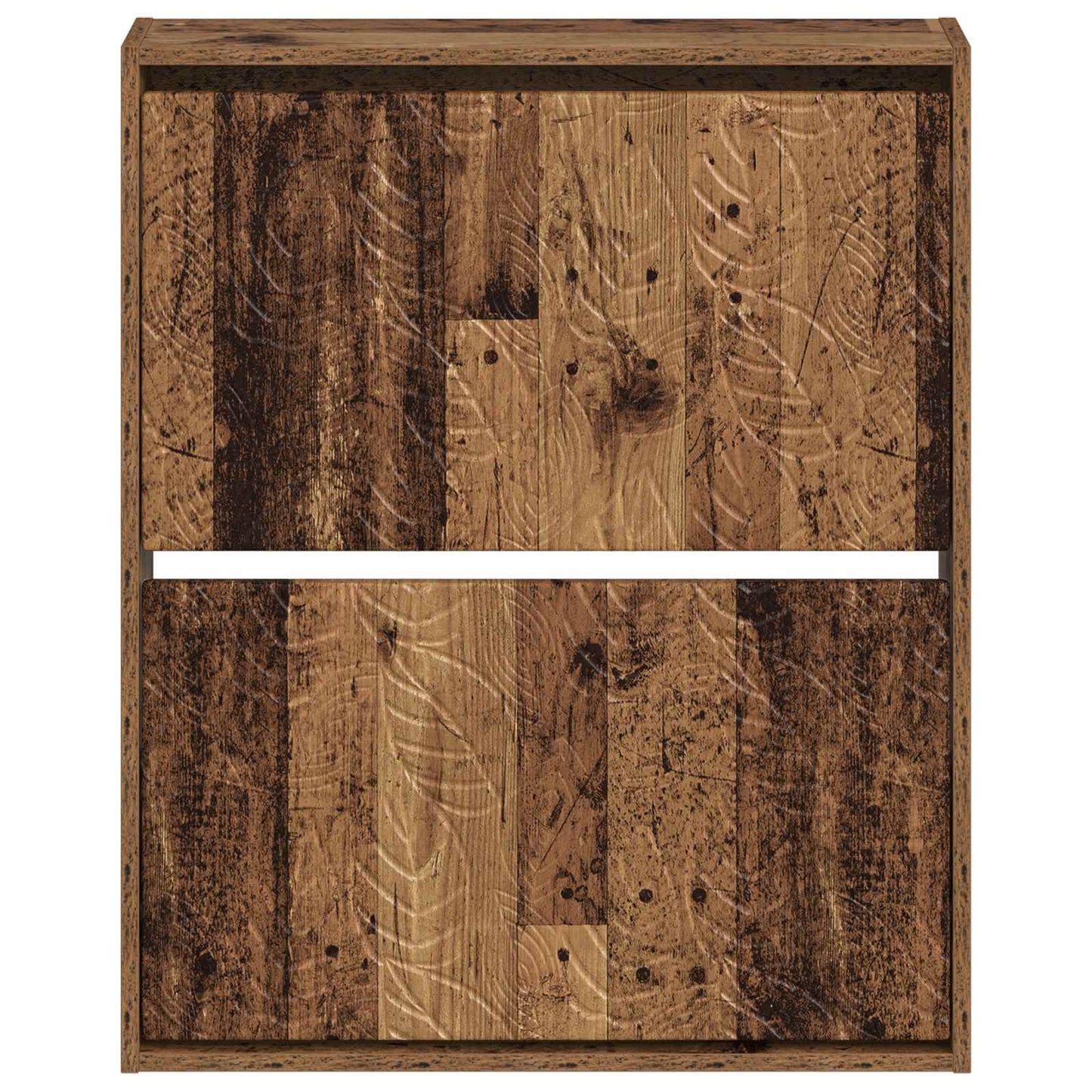 Wandgemonteerde Schoenkast DELFT 71 x 17 x 86 cm Bewerkt hout
