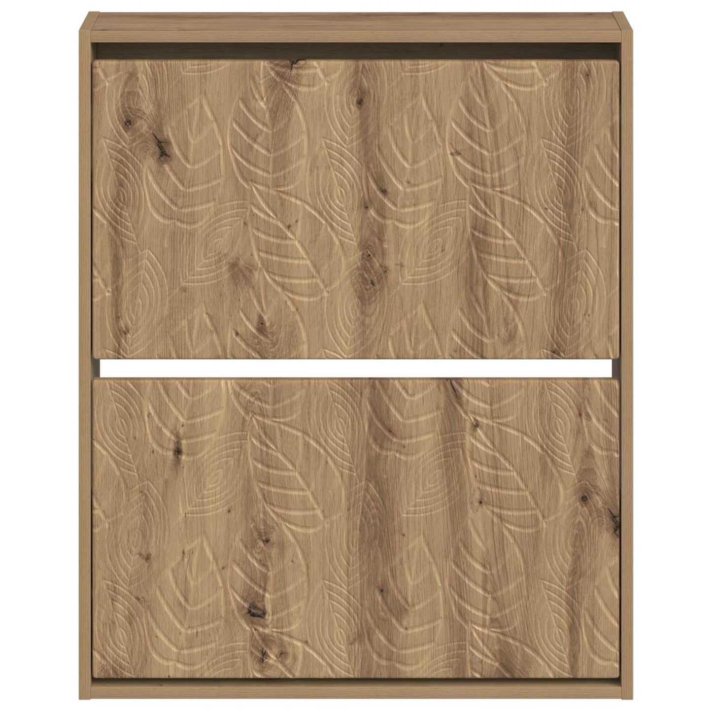 Wandgemonteerde Schoenkast DELFT 71 x 17 x 86 cm Bewerkt hout
