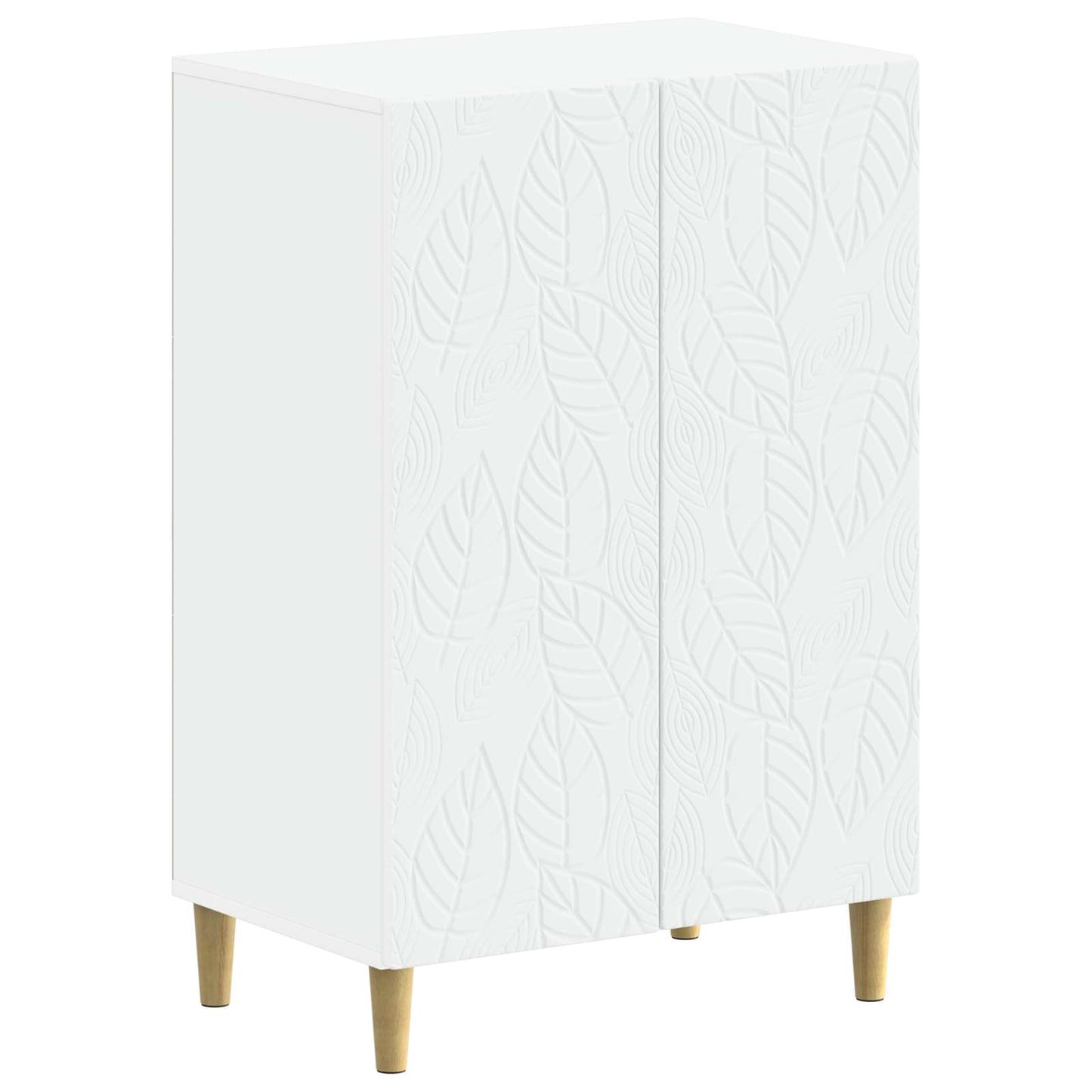 Schoenenkast DELFT 59,5 x 39,5 x 90 cm Bewerkt hout Wit