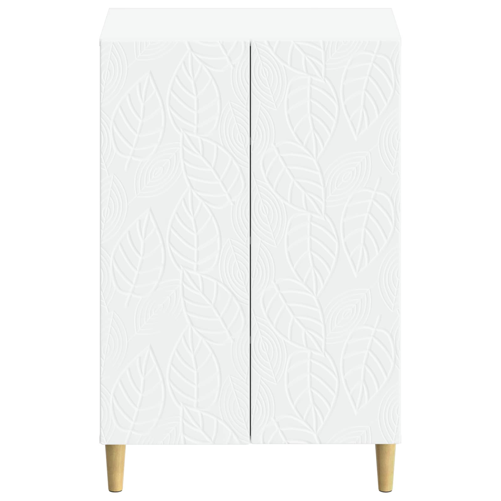Schoenenkast DELFT 59,5 x 39,5 x 90 cm Bewerkt hout Wit
