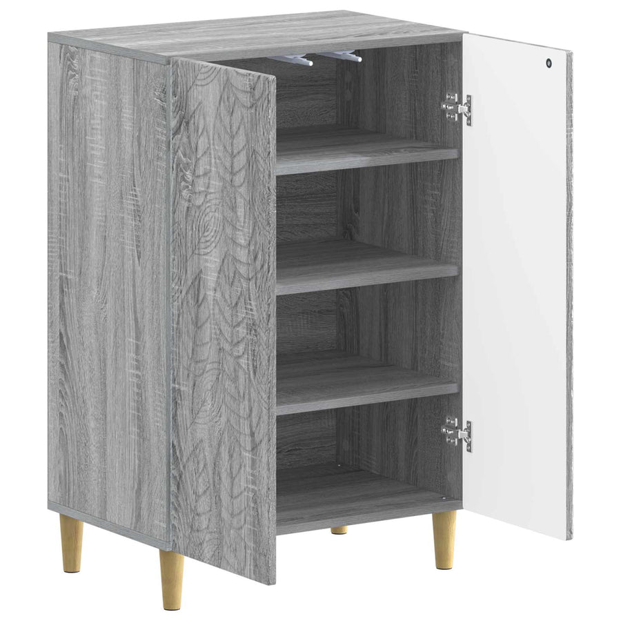 Schoenenkast DELFT 59,5 x 39,5 x 90 cm Bewerkt hout