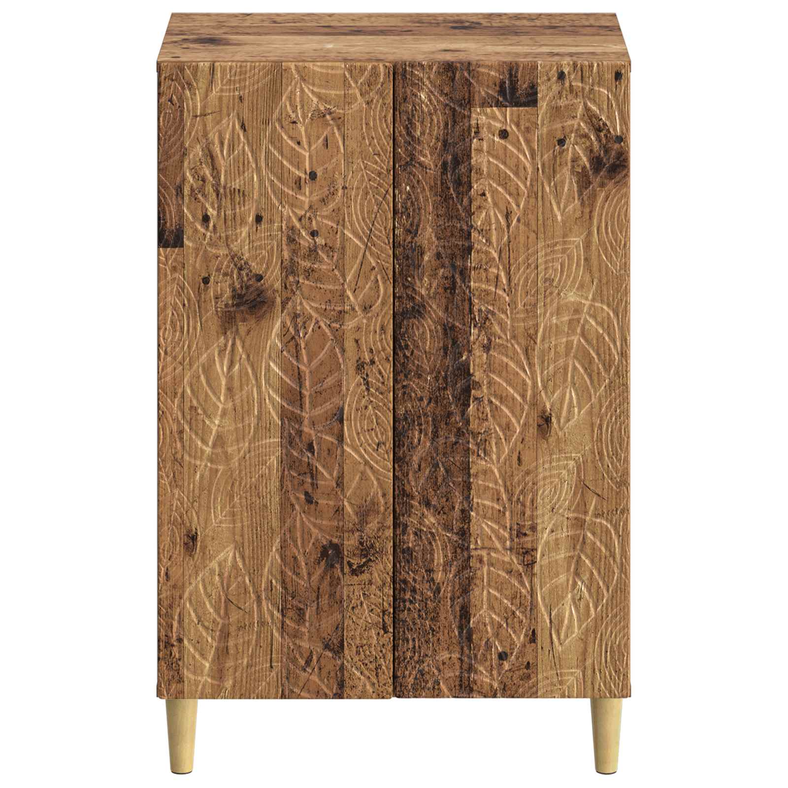 Schoenenkast DELFT 59,5 x 39,5 x 90 cm Bewerkt hout Oud hout
