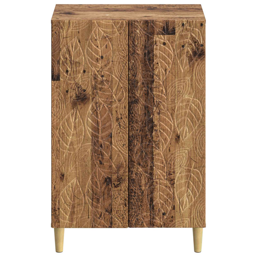 Schoenenkast DELFT 59,5 x 39,5 x 90 cm Bewerkt hout Oud hout