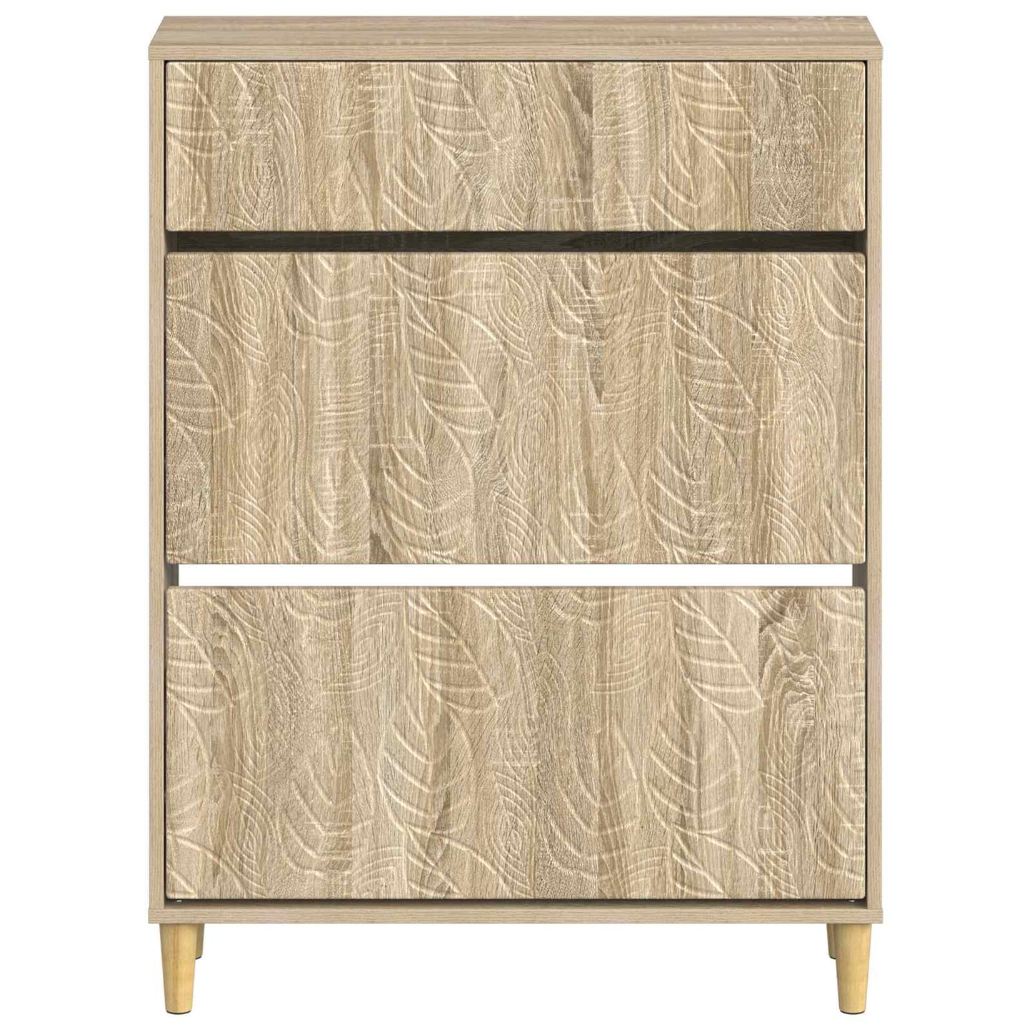 Schoenenkast DELFT 78 x 24 x 103 cm Bewerkt hout Sonoma Eiken