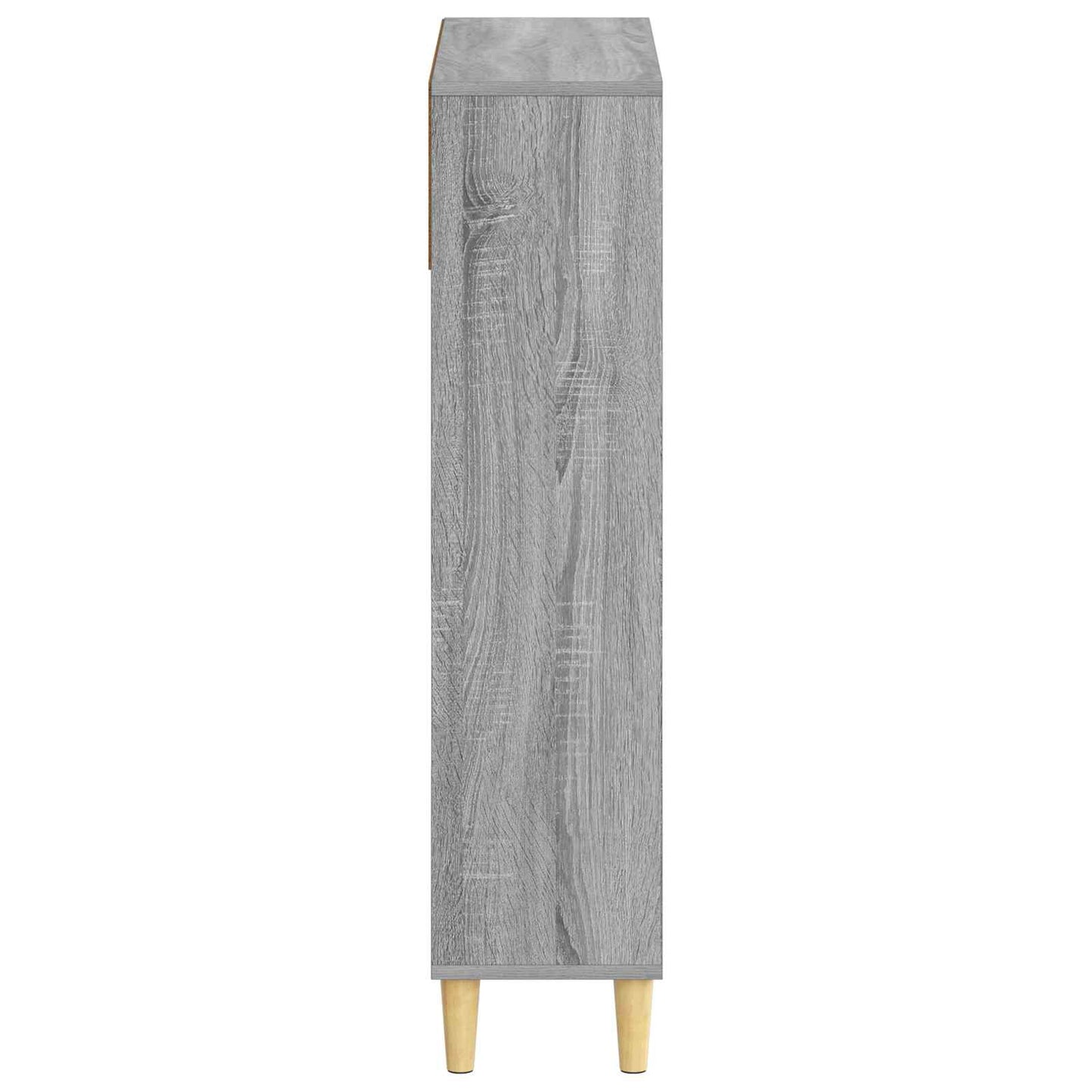 Schoenenkast DELFT 78 x 24 x 103 cm Bewerkt hout Grijs Sonoma