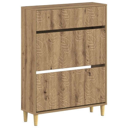 Schoenenkast DELFT 78 x 24 x 103 cm Bewerkt hout