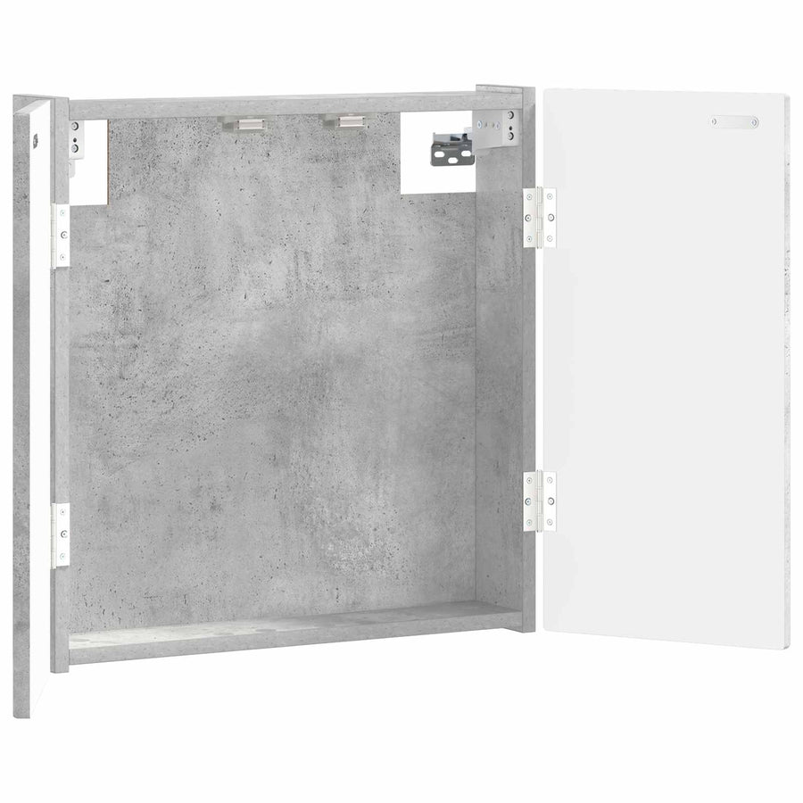 Dartbord Kabinet DELFT Betongrijs 52,5 x 10,5 x 53,5 cm
