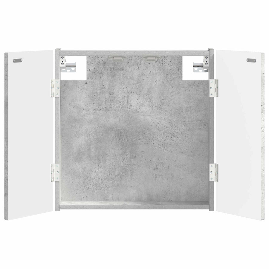 Dartbord Kabinet DELFT Betongrijs 52,5 x 10,5 x 53,5 cm