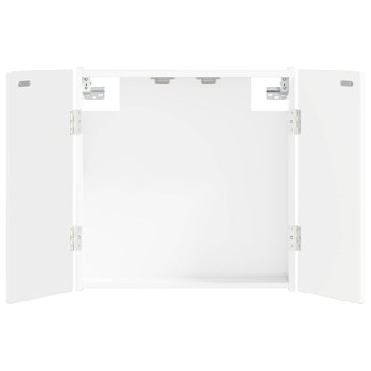 Dartbord Kabinet DELFT Hoogglans Wit 52,5 x 10,5 x 53,5 cm