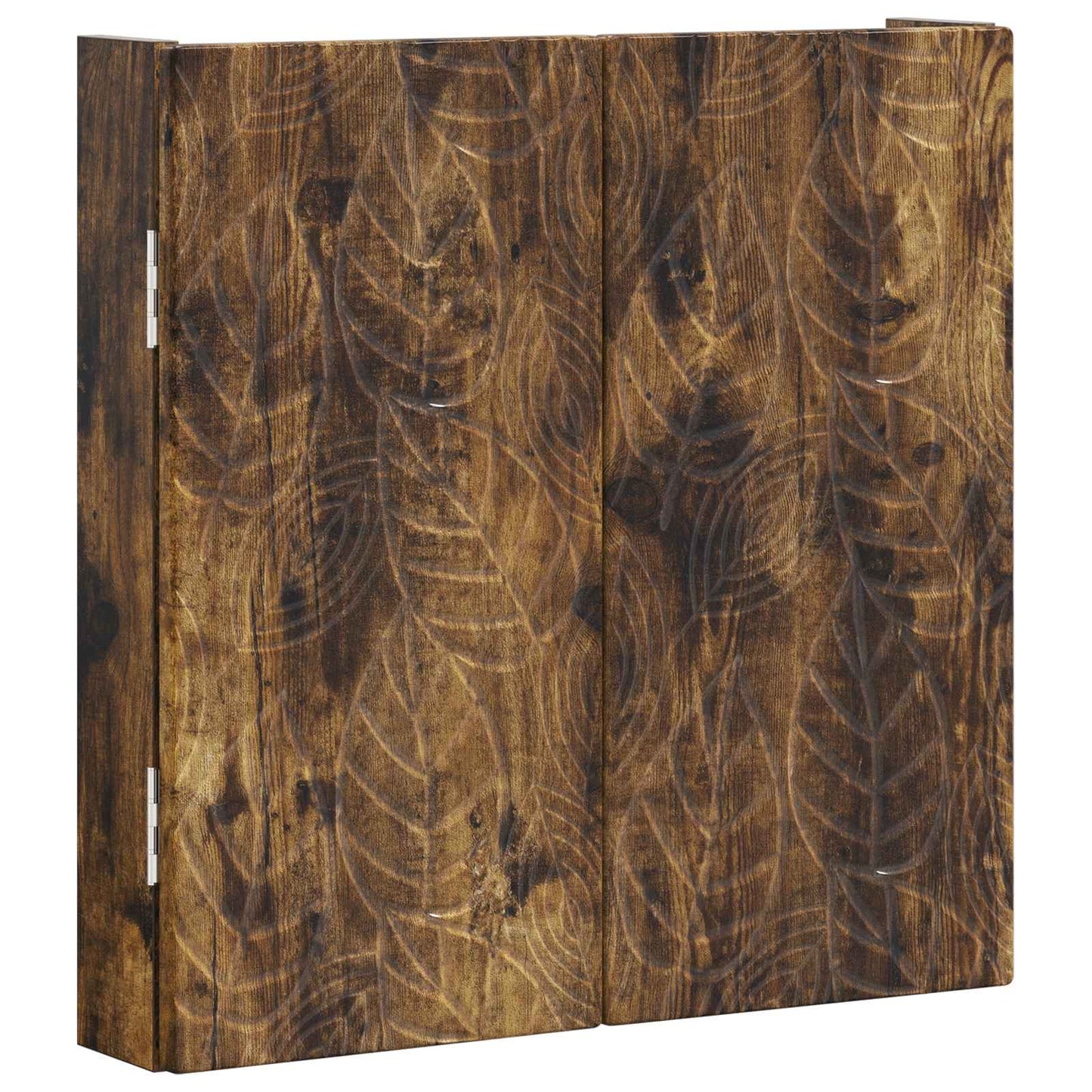 Dartbord Kabinet DELFT Gerookt eiken 52,5 x 10,5 x 53,5 cm