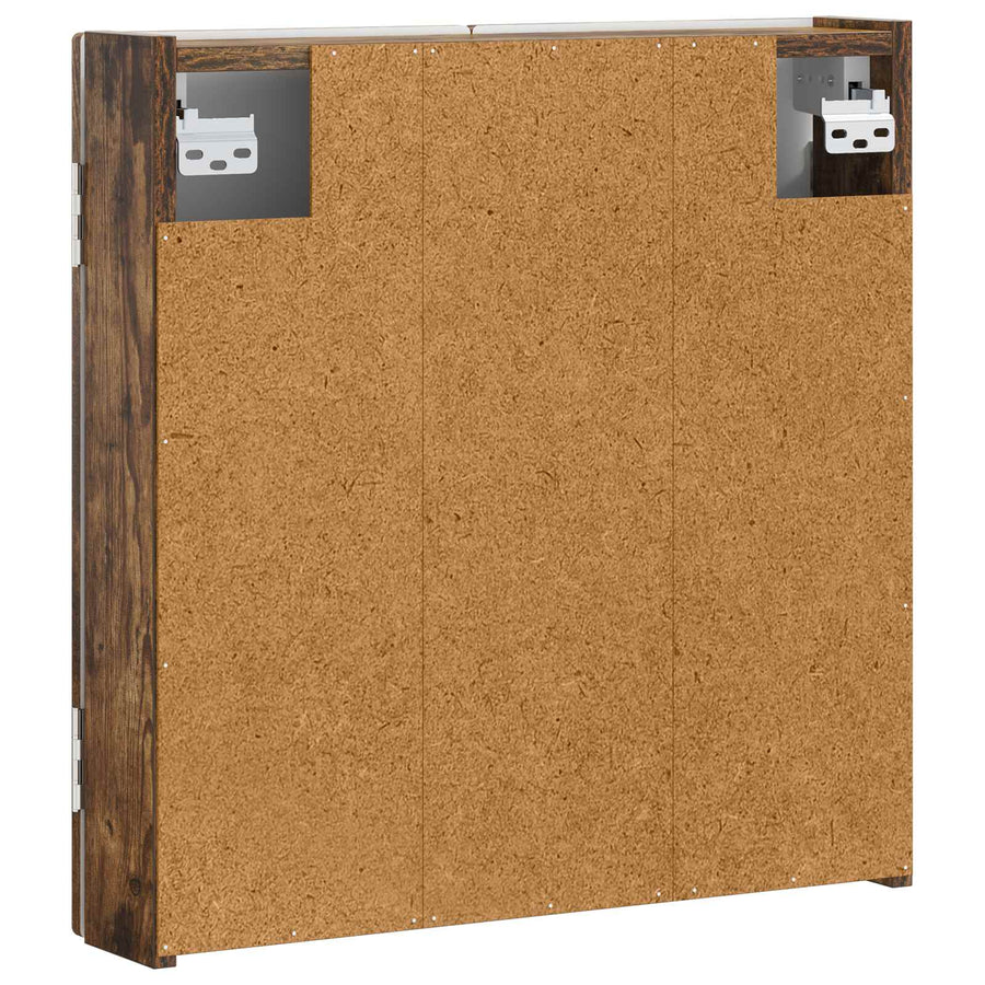 Dartbord Kabinet DELFT Gerookt eiken 52,5 x 10,5 x 53,5 cm