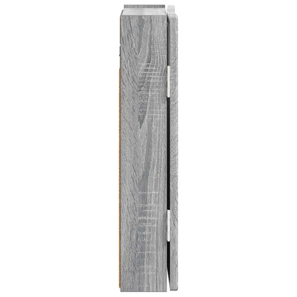 Dartbord Kabinet DELFT Grijs Sonoma 52,5 x 10,5 x 53,5 cm