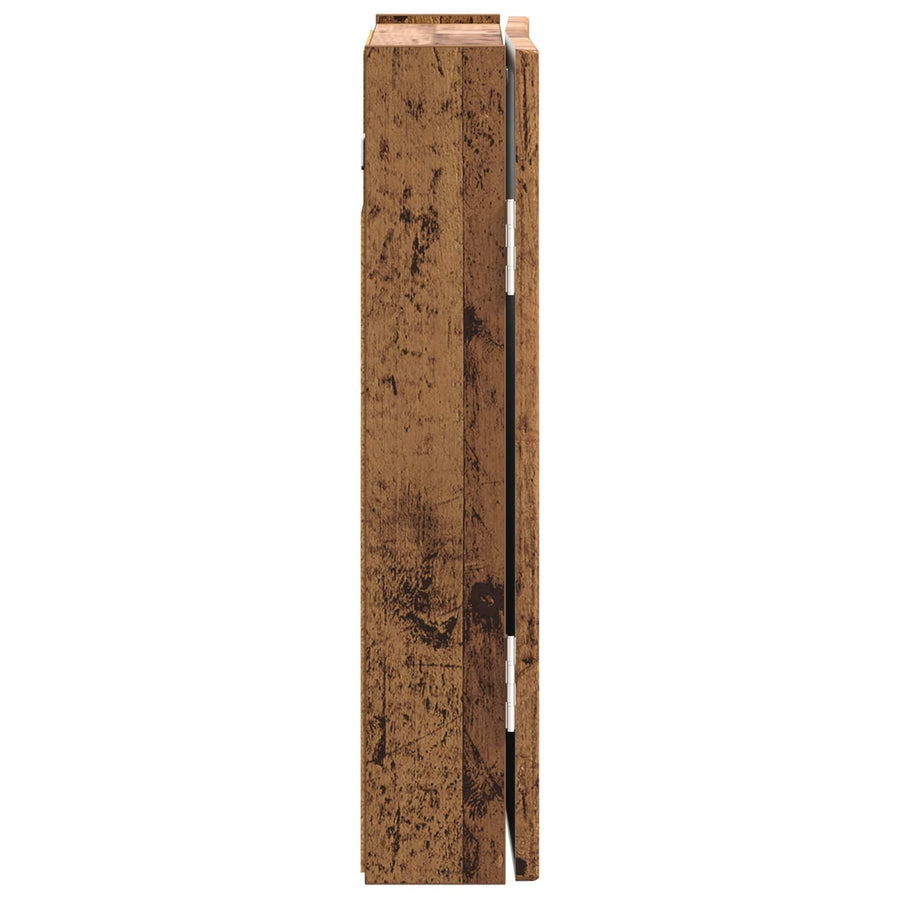 Dartbord Kabinet DELFT Oud hout 52,5 x 10,5 x 53,5 cm
