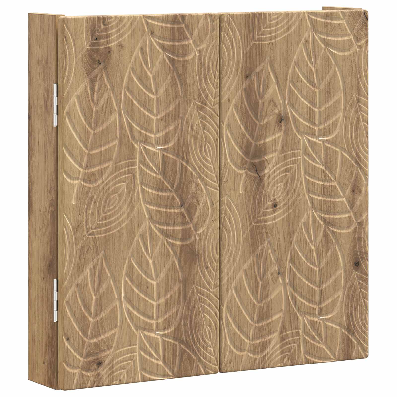 Dartbord Kabinet DELFT Artisanaal eiken 52,5 x 10,5 x 53,5 cm