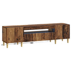 Tv-meubel oud hout bewerkt hout 140 cm