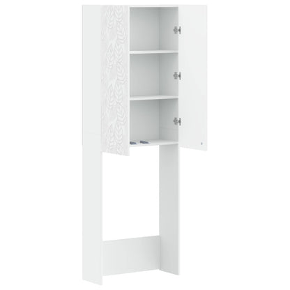 Toiletkast DELFT Wit 66 x 25,5 x 190 cm Bewerkt hout