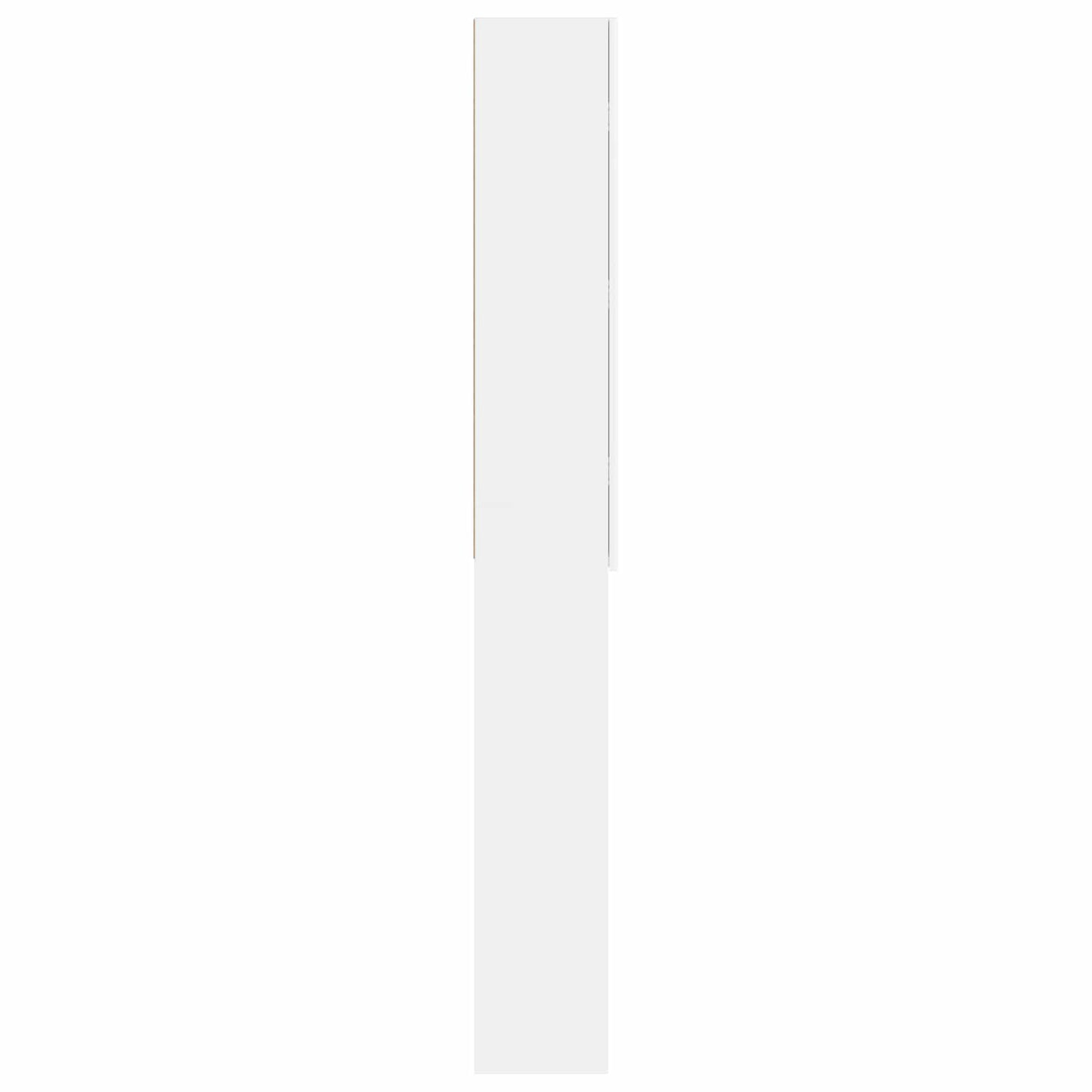 Toiletkast DELFT Wit 66 x 25,5 x 190 cm Bewerkt hout