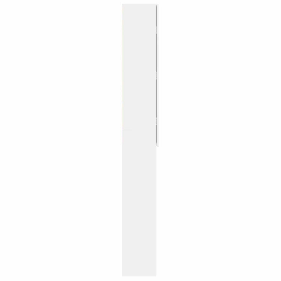 Toiletkast DELFT Wit 66 x 25,5 x 190 cm Bewerkt hout