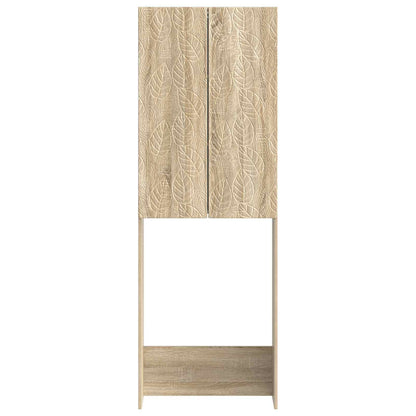 Toiletkast DELFT Sonoma Eiken 66 x 25,5 x 190 cm Bewerkt hout