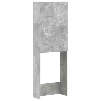 Toiletkast DELFT Betongrijs 66 x 25,5 x 190 cm Bewerkt hout