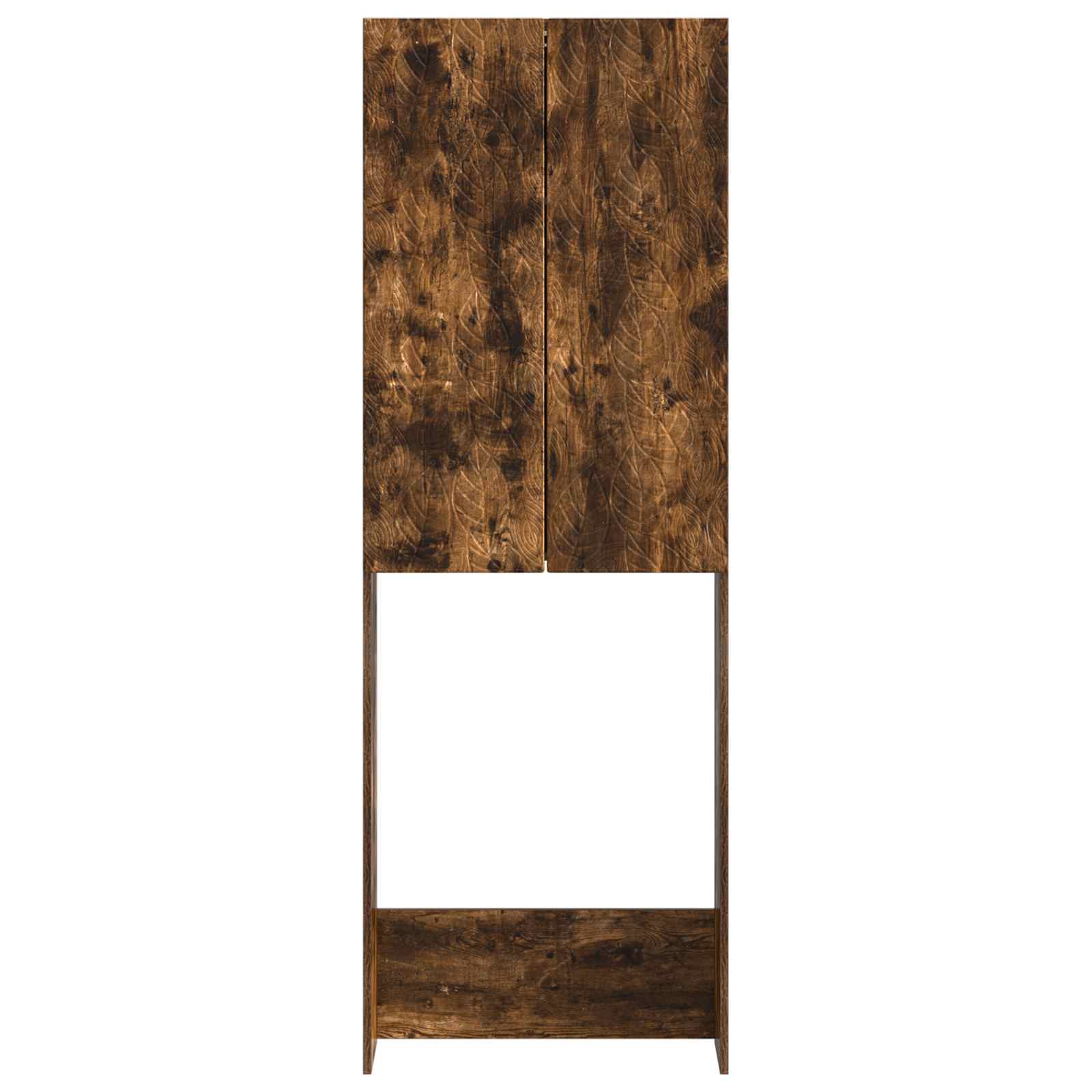 Toiletkast DELFT Gerookt eiken 66 x 25,5 x 190 cm Bewerkt hout