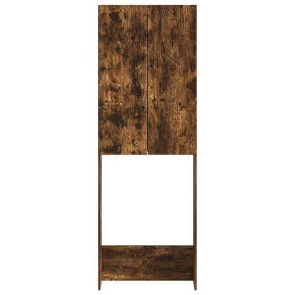 Toiletkast DELFT Gerookt eiken 66 x 25,5 x 190 cm Bewerkt hout