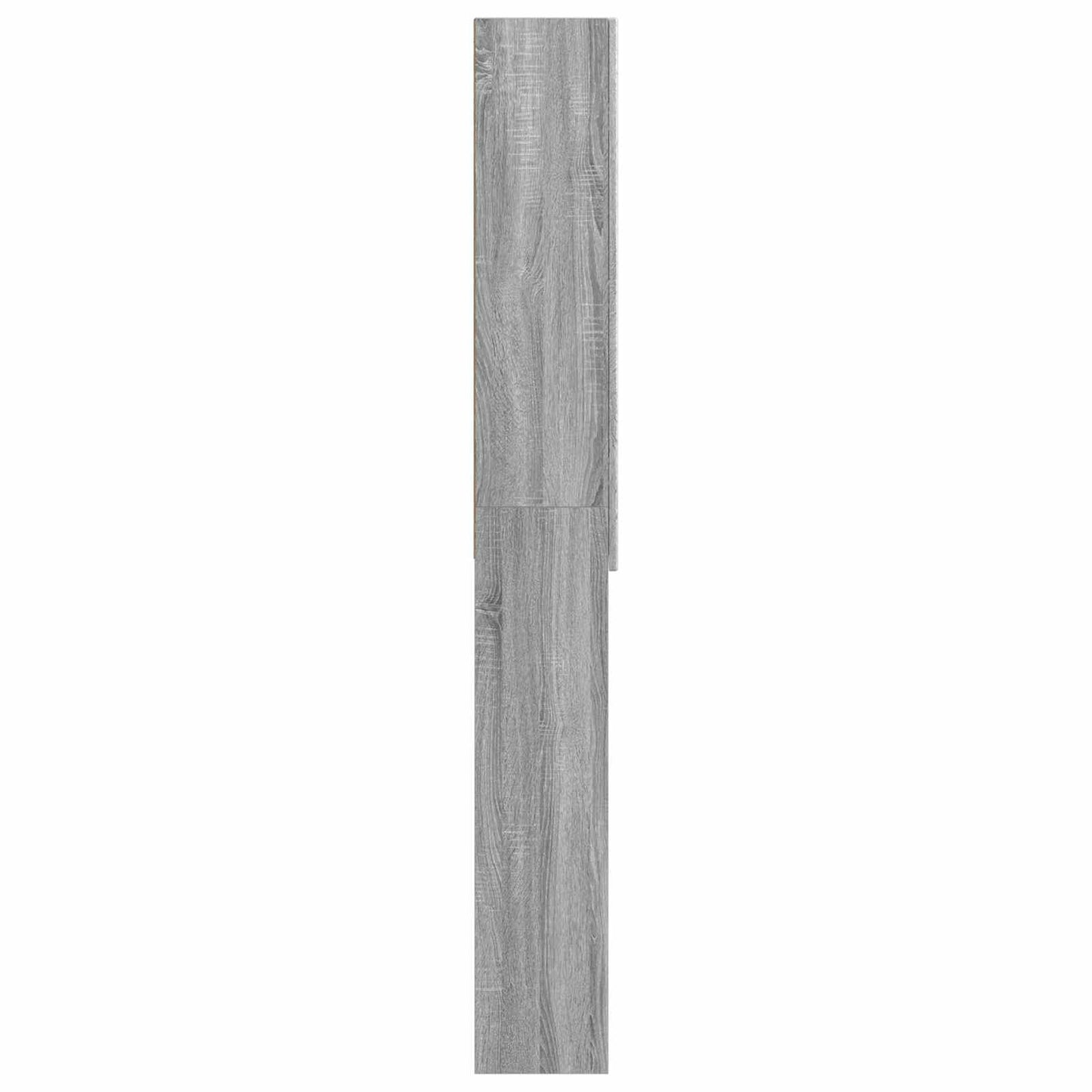 Toiletkast DELFT Grijs Sonoma 66 x 25,5 x 190 cm Bewerkt hout