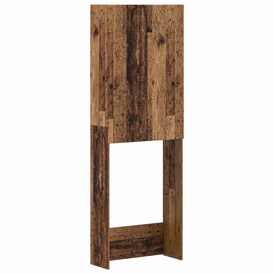 Toiletkast DELFT Oud hout 66 x 25,5 x 190 cm Bewerkt hout