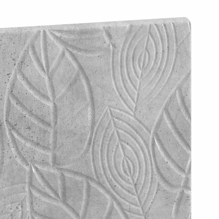 Wandgemonteerd Hoofdeinde DELFT Betongrijs Bewerkt hout