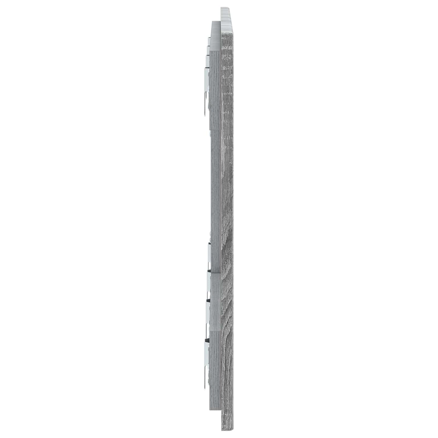 Wandgemonteerd Hoofdeinde DELFT Grijs Sonoma Bewerkt hout