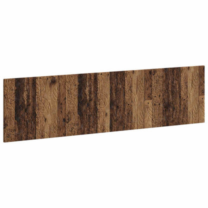 Wandgemonteerd Hoofdeinde DELFT Oud hout Bewerkt hout