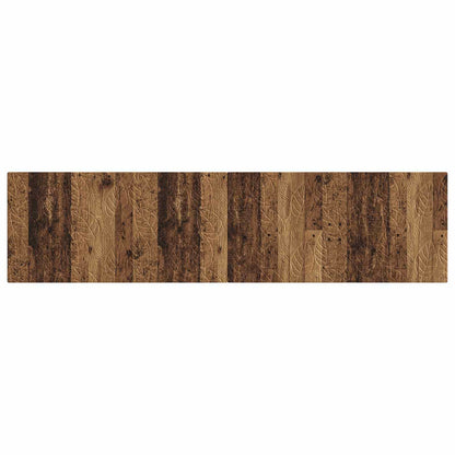 Wandgemonteerd Hoofdeinde DELFT Oud hout Bewerkt hout