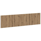 Hoofdbord wandmontage 200 cm Artisanaal eiken bewerkt hout