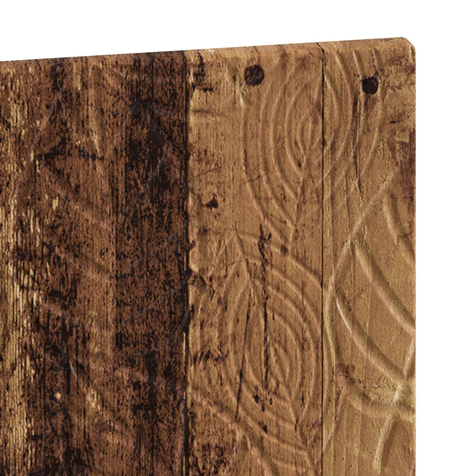 Wandgemonteerd Hoofdeinde DELFT Oud hout Bewerkt hout