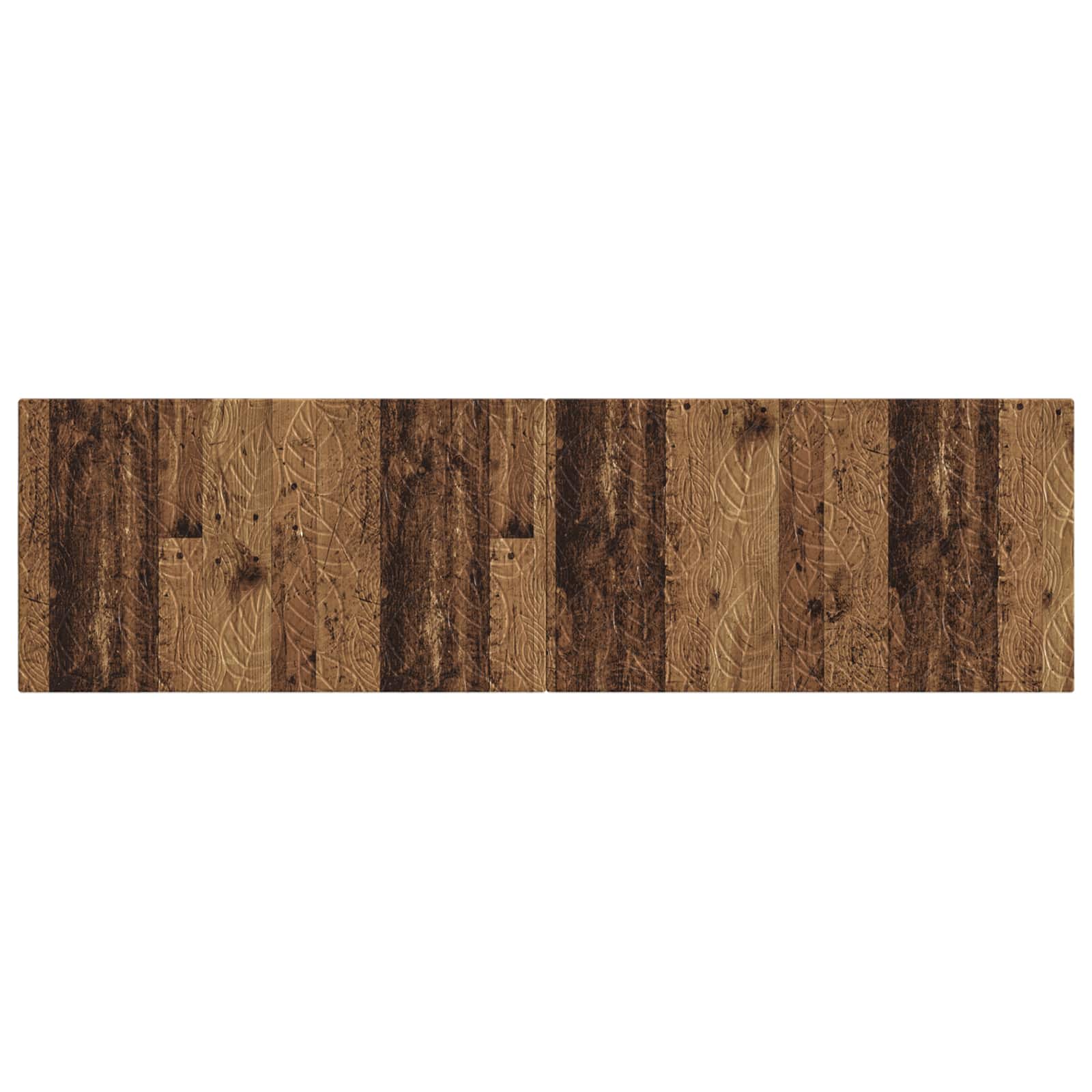Wandgemonteerd Hoofdeinde DELFT Oud hout Bewerkt hout