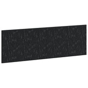 Hoofdbord 160 cm bewerkt hout zwart