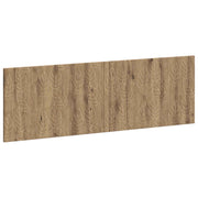 Hoofdbord wandmontage 160 cm bewerkt hout