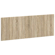 Hoofdbord 140x50 cm bewerkt hout Sonoma eiken