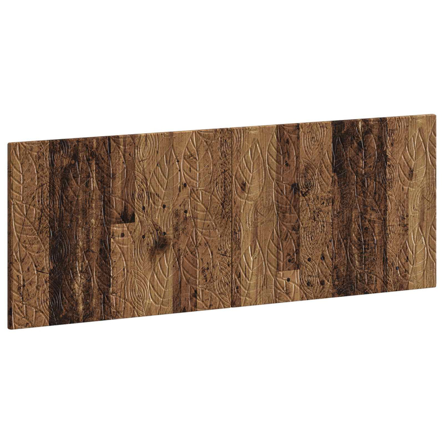 Wandgemonteerd Hoofdeinde DELFT Oud hout Bewerkt hout