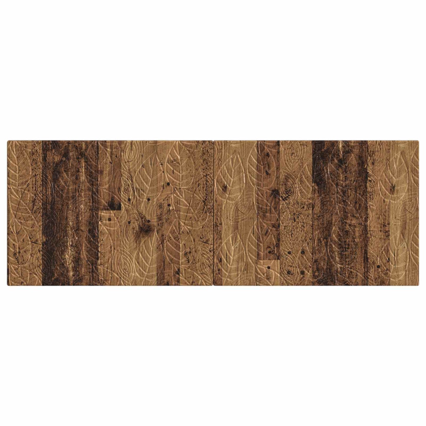 Wandgemonteerd Hoofdeinde DELFT Oud hout Bewerkt hout